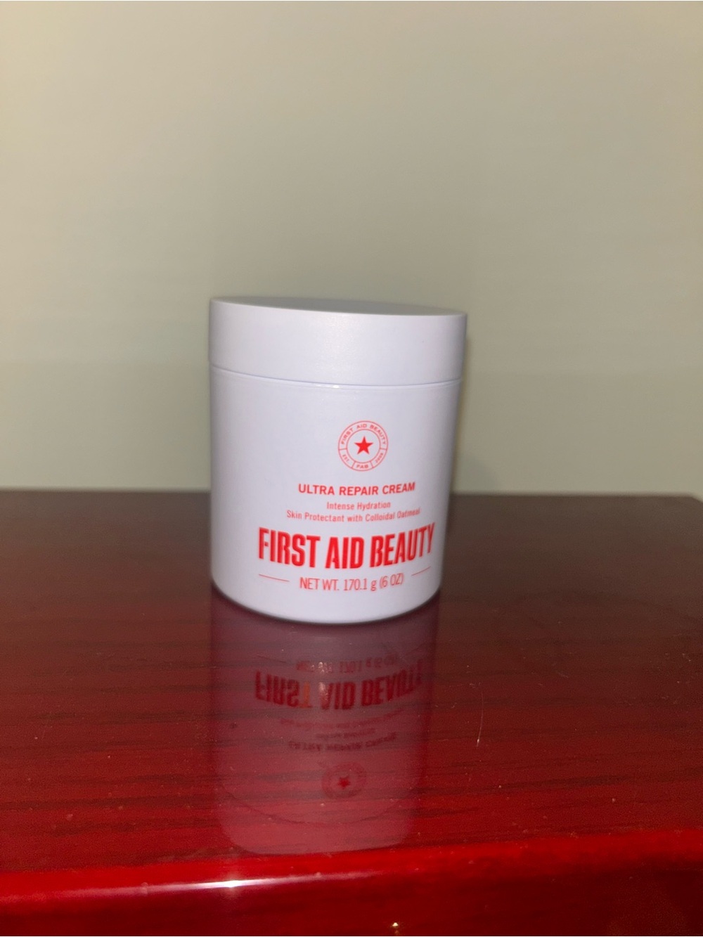 First Aid Beauty Ultra Repair Cream - White Jar with Red Logo